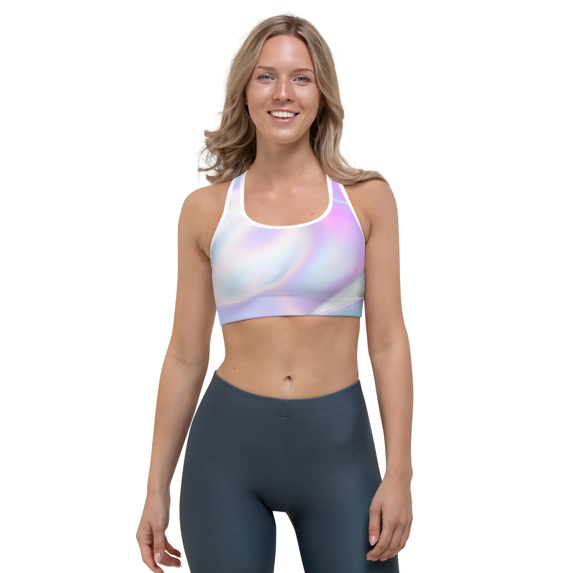 FlexiFit Sports Bra – Pastel Party